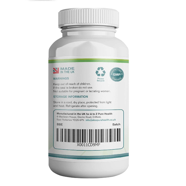 A to Z Pure Health Probiotic Bio Cultures Complex, 1 Billion CFU 180 Capsules