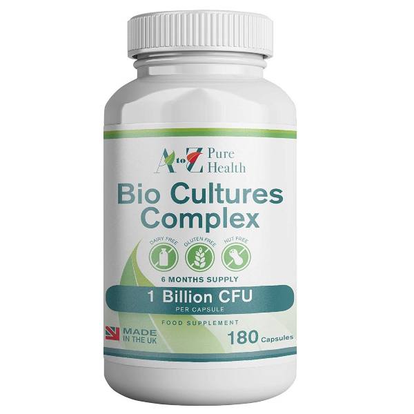 A to Z Pure Health Probiotic Bio Cultures Complex, 1 Bn CFU 180 Caps